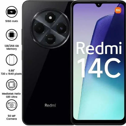 Xiaomi Redmi 14C - 6.88" - 50MP - 5160mAh