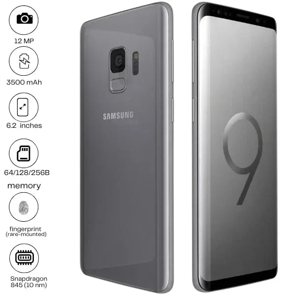 Samsung Galaxy S9 PLUS - 6.2" - 12MP - 3500mAh - (Used)