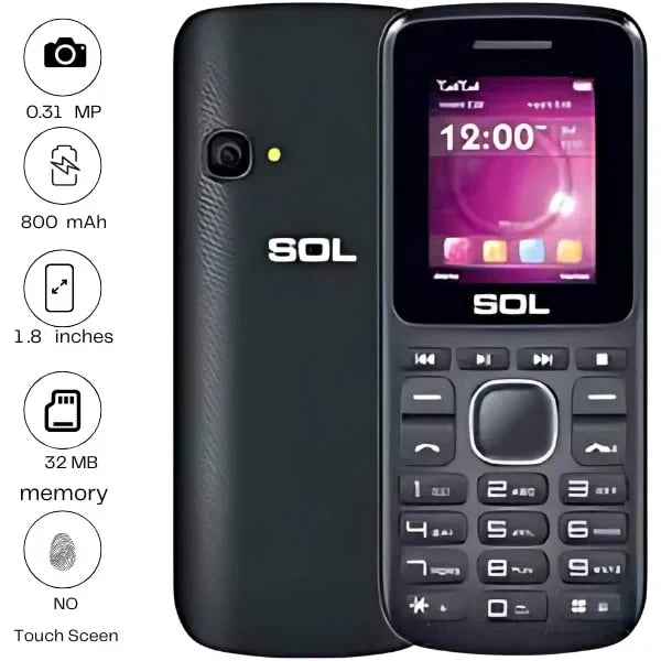 SOL M1900 - 1.8'' - 0.31MP -  800mAh