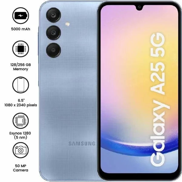 Samsung Galaxy A25 5G - 6.5'' - 50 MP - 5000mAh