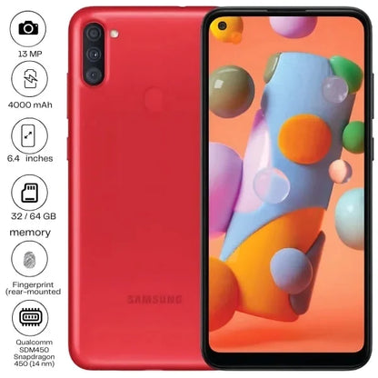 Samsung Galaxy A11 - 6.4" - 13MP - 4000mAh - (Used)