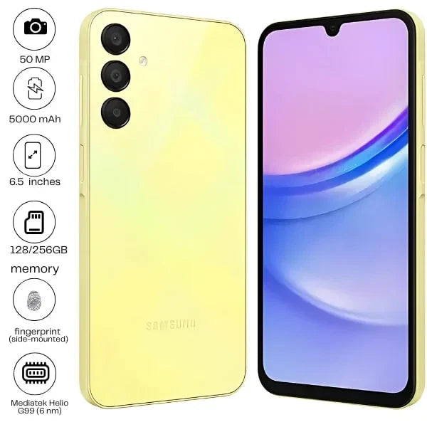 Samsung Galaxy A15 - 6.5" - 50MP - 5000mAh