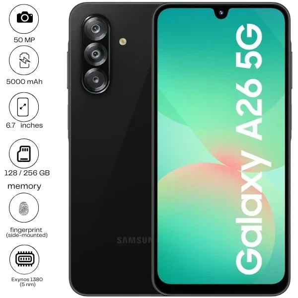 Samsung Galaxy A26 5G - 6.7'' - 50MP - 5000mAh