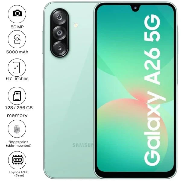 Samsung Galaxy A26 5G - 6.7'' - 50MP - 5000mAh