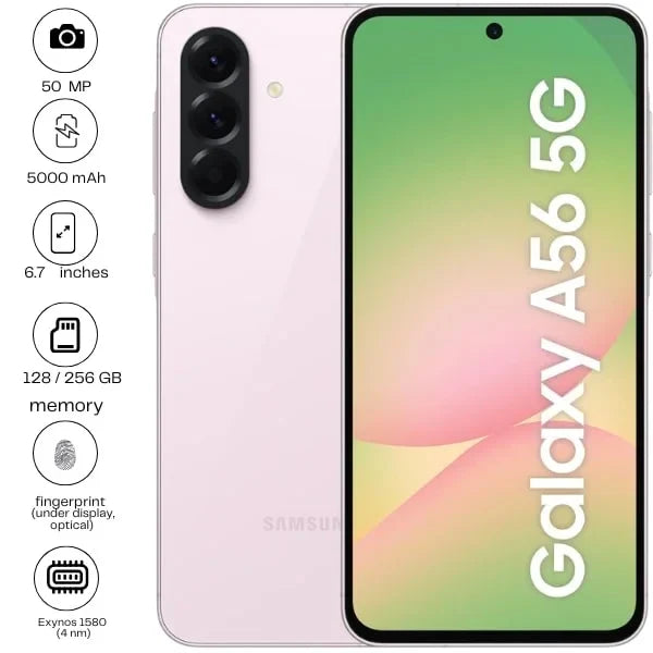 Samsung Galaxy A56 5G - 6.6'' -  64MP - 5000mAh