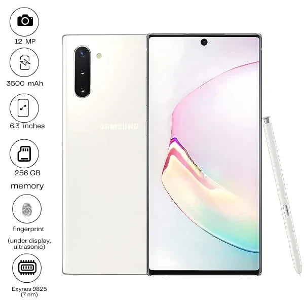 Samsung Note 10 - 6.3" - 12MP - 3500mAh - (Used)