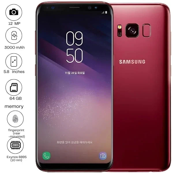 Samsung Galaxy S8 - 5.8" - 12MP - 3000mAh - (Used)