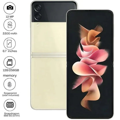 Samsung Galaxy Z Flip 3 5G - 6.7" - 12MP - 3300mAh - (Used)