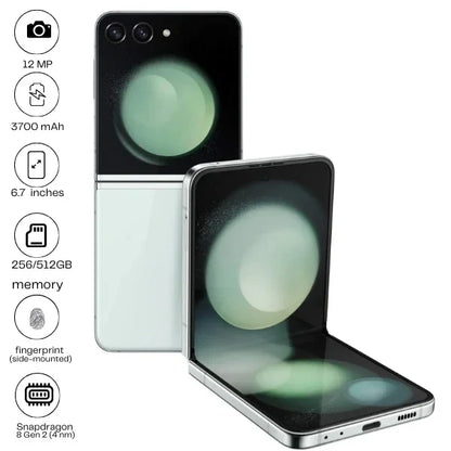 Samsung Galaxy Z Flip 5 - 6.7" - 12MP - 3700mAh - (Used)