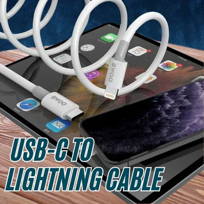 BWOO-X193 PD USB TYPE-C to iPhone Cable with 1 Meter Cable Length