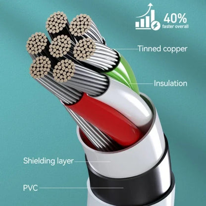 BWOO-X193 PD USB TYPE-C to iPhone Cable with 1 Meter Cable Length
