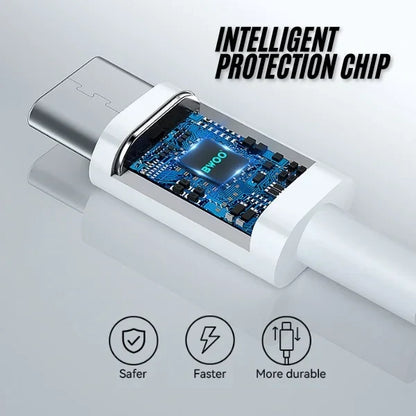 BWOO-X193 PD USB TYPE-C to iPhone Cable with 1 Meter Cable Length