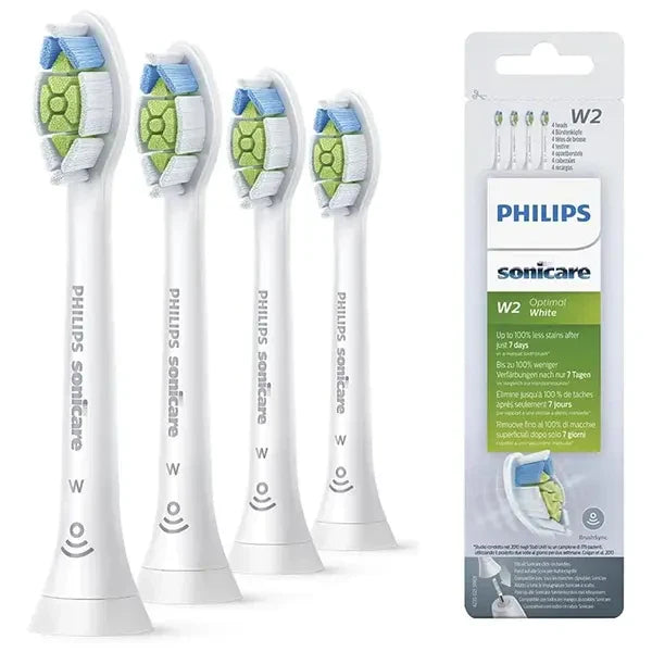 Philips Sonicare Original W2 Optimal White Standard Sonic Toothbrush Heads