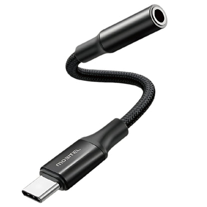 Mobitel USB C to 3.5mm Headphone Jack Adapter Type-C to Aux Dongle