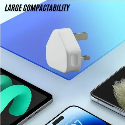 1A 5V 5V1A 3Pin USB Plug Charger Wall Chargers UK Power Travel Adapter