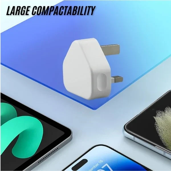 1A 5V 5V1A 3Pin USB Plug Charger Wall Chargers UK Power Travel Adapter
