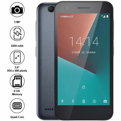 Vodafone Smart E8 - 5.0" - 5MP - 2200mAh - (Used)