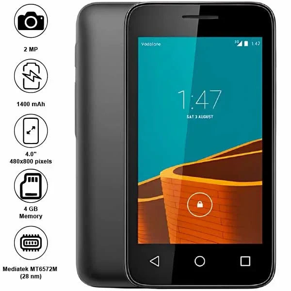Vodafone Smart first 6 - 4.0" - 2MP - 1400mAh - (Used)