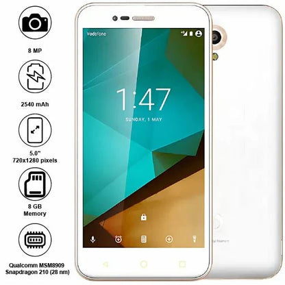 Vodafone Smart prime 7 - 5.0" - 8MP - 2540mAh - (Used)