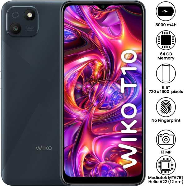 Wiko T10 - 6.5" - 13MP - 5000mAh