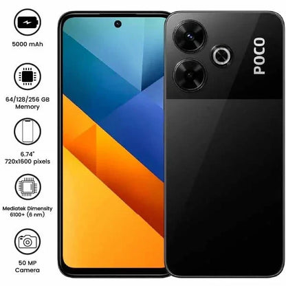 Xiaomi Poco M6 - 6.74" - 50MP - 5000mAh