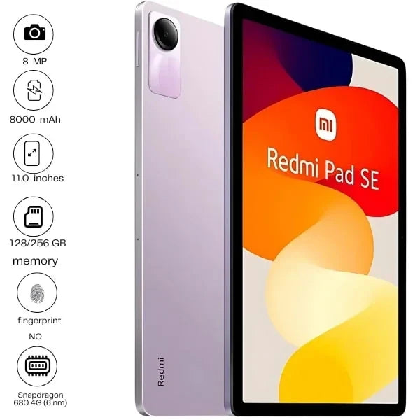 Redmi Pad SE - 11.0" - 8MP - 8000mAh