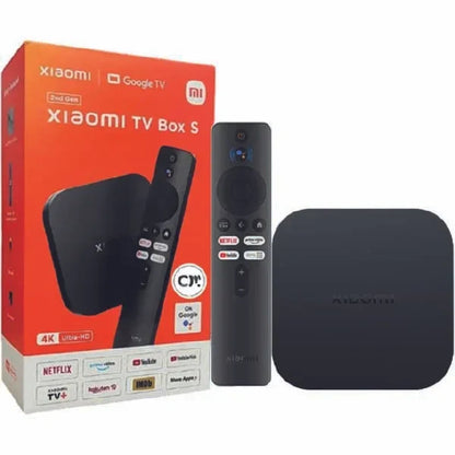 Xiaomi Mi Box S 2nd Gen - 4K Ultra HD Android TV Streaming Media Player
