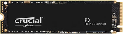 Crucial P3 M.2 PCIe Gen3 NVMe Internal SSD