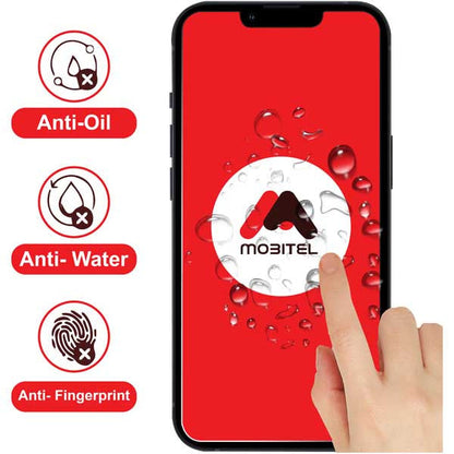 Mobitel Tempered Glass Clear Screen Protector for iPhone 13 Pro Max, iPhone 14 Plus