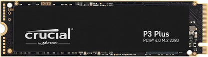 Crucial P3 Plus M.2 PCIe Gen4 NVMe Internal SSD - Up to 4800MB/s