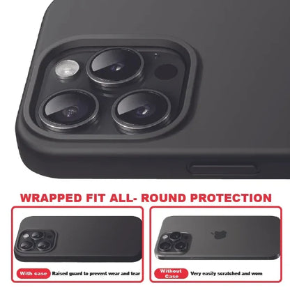 Mobitel iPhone Case for iPhone 15 Pro , 6.1-inches , Air Bag Drop Protection | Shockproof Phone Case