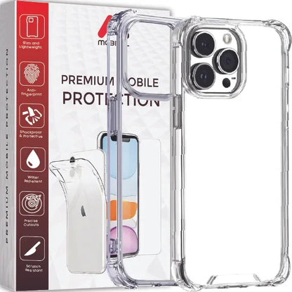 Mobitel iPhone Case for iPhone 15 Pro , 6.1-inches , Air Bag Drop Protection | Shockproof Phone Case