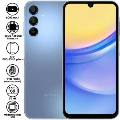 Samsung A15 5G - 6.5" - 50MP - 5000mAh - (Used)