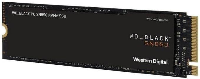 WD_BLACK SN850X - M.2 2280 - NVMe SSD - Gaming Drive - Gen 4 PCIe