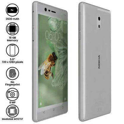 Nokia 3 - 5.0" - 8MP - 2630mAh - (Used)