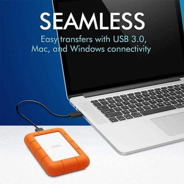 LaCie Rugged Portable External HDD - USB 3.0
