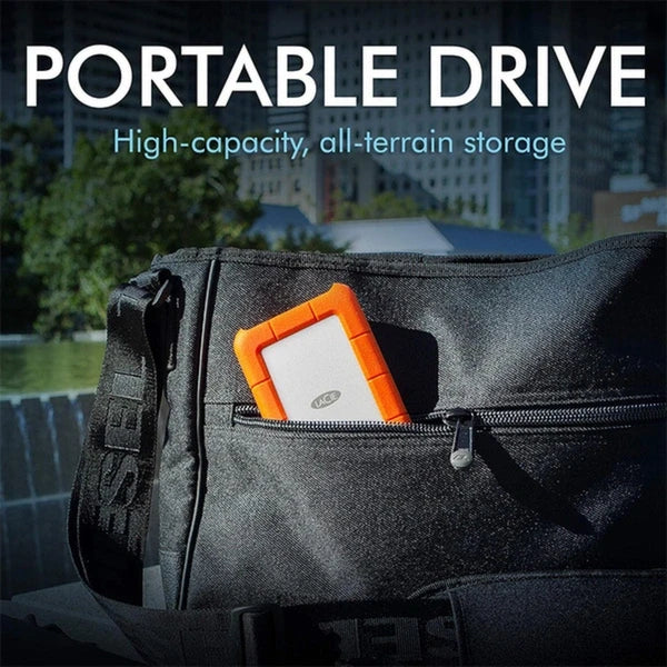 LaCie Rugged Portable External HDD - USB 3.0