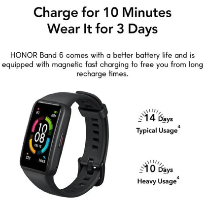 HONOR Band 6 Fitness Tracker Smart Watch - 1.47" - 180mAh