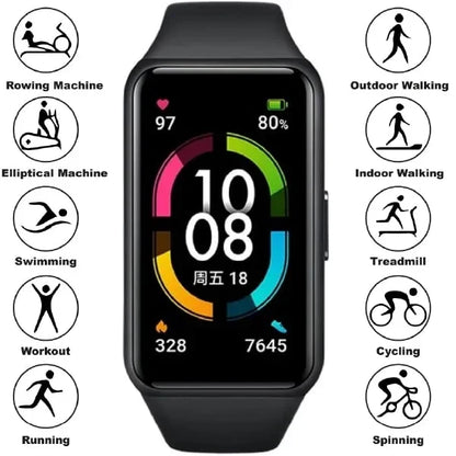 HONOR Band 6 Fitness Tracker Smart Watch - 1.47" - 180mAh