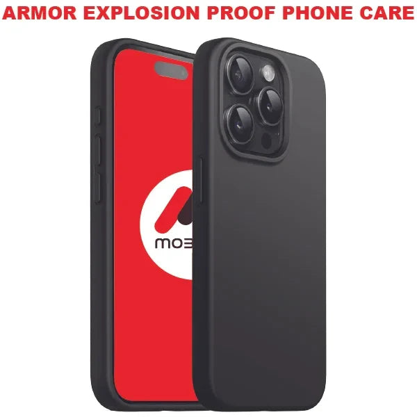 Mobitel Phone Case for iPhone 14 Pro, 6.1-inches, Air Bag Drop Protection | Shockproof Phone Case