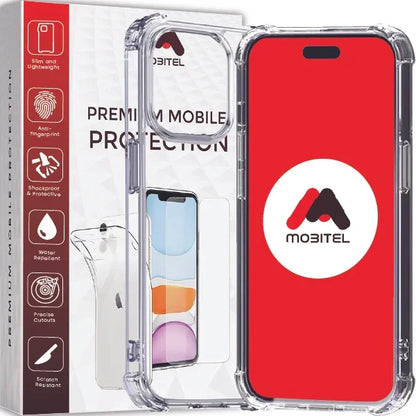 Mobitel Phone Case for iPhone 14 Pro, 6.1-inches, Air Bag Drop Protection | Shockproof Phone Case