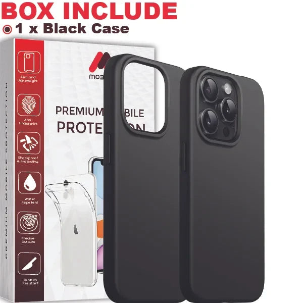 Mobitel Phone Case for iPhone 15 Pro Max , 6.7-inches , Air Bag Drop Protection | Shockproof Phone Case