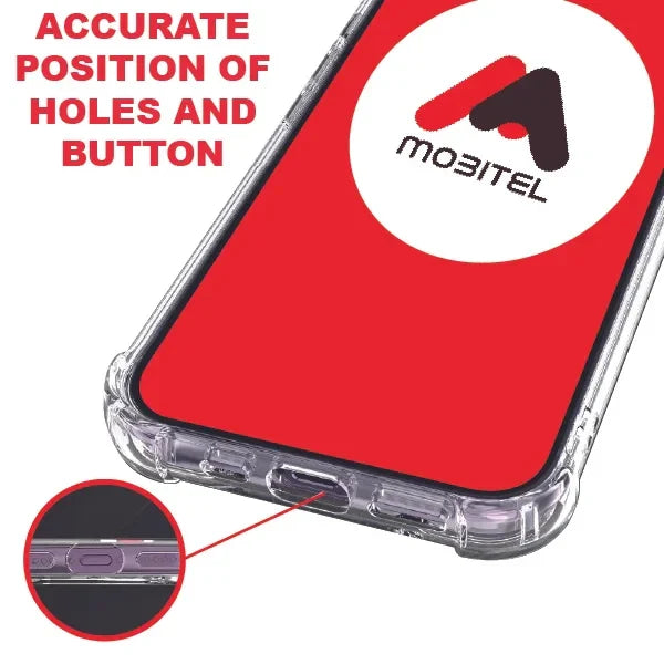 Mobitel Phone Case for iPhone 15 Pro Max , 6.7-inches , Air Bag Drop Protection | Shockproof Phone Case