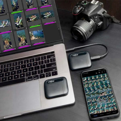 Crucial X6 Portable SSD External Solid State Drive