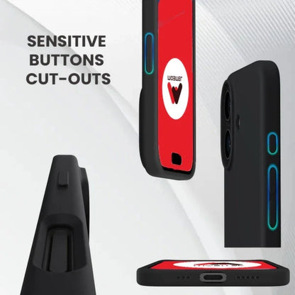 Mobitel Phone Case for iPhone 16 Plus, 6.7-inches , Air Bag Drop Protection | Shockproof Phone Case