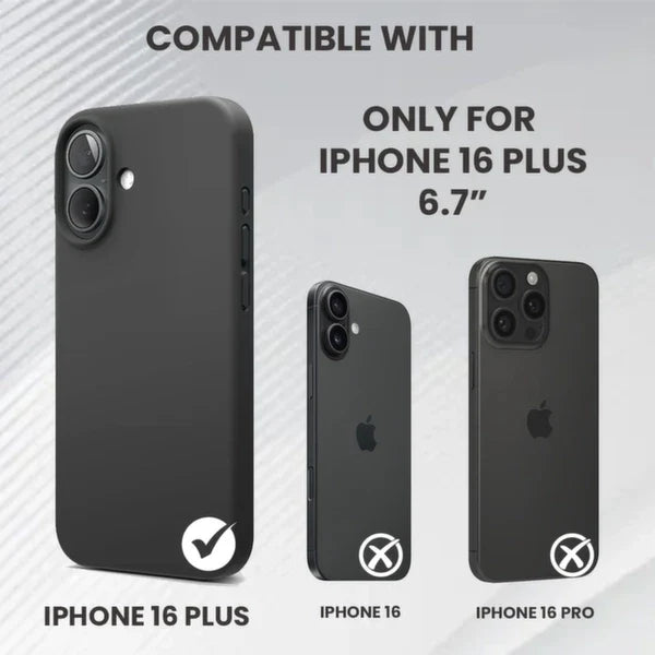 Mobitel Phone Case for iPhone 16 Plus, 6.7-inches , Air Bag Drop Protection | Shockproof Phone Case