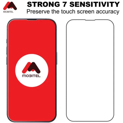 Mobitel Tempered Glass Clear Screen Protector for iPhone 15 Pro Max