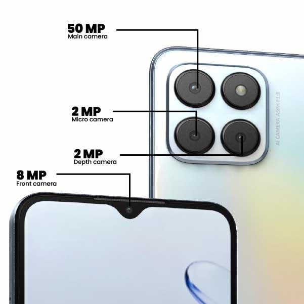 Honor 70 Lite - 6.5" - 50MP - 5000mAh