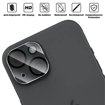 Mobitel 4 in-1 Case for iPhone 14 6.1-inch, with 2-pack Screen Protector and 1-pack Camera Lens Protector