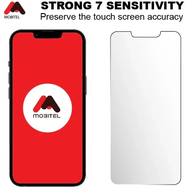 Mobitel 4 in-1 Case for iPhone 14 6.1-inch, with 2-pack Screen Protector and 1-pack Camera Lens Protector